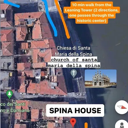 Centro Storico Spina White House Apartment Pisa